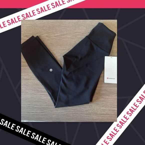 Lululemon Wunder Train High-Rise Tight 25" Black size 2 NWT - Picture 2 of 5